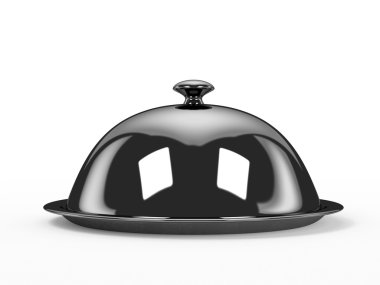 kapalı cloche 3D render