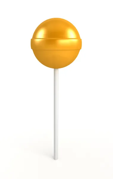 Red, yellow and green lollipop — Stock Photo, Image