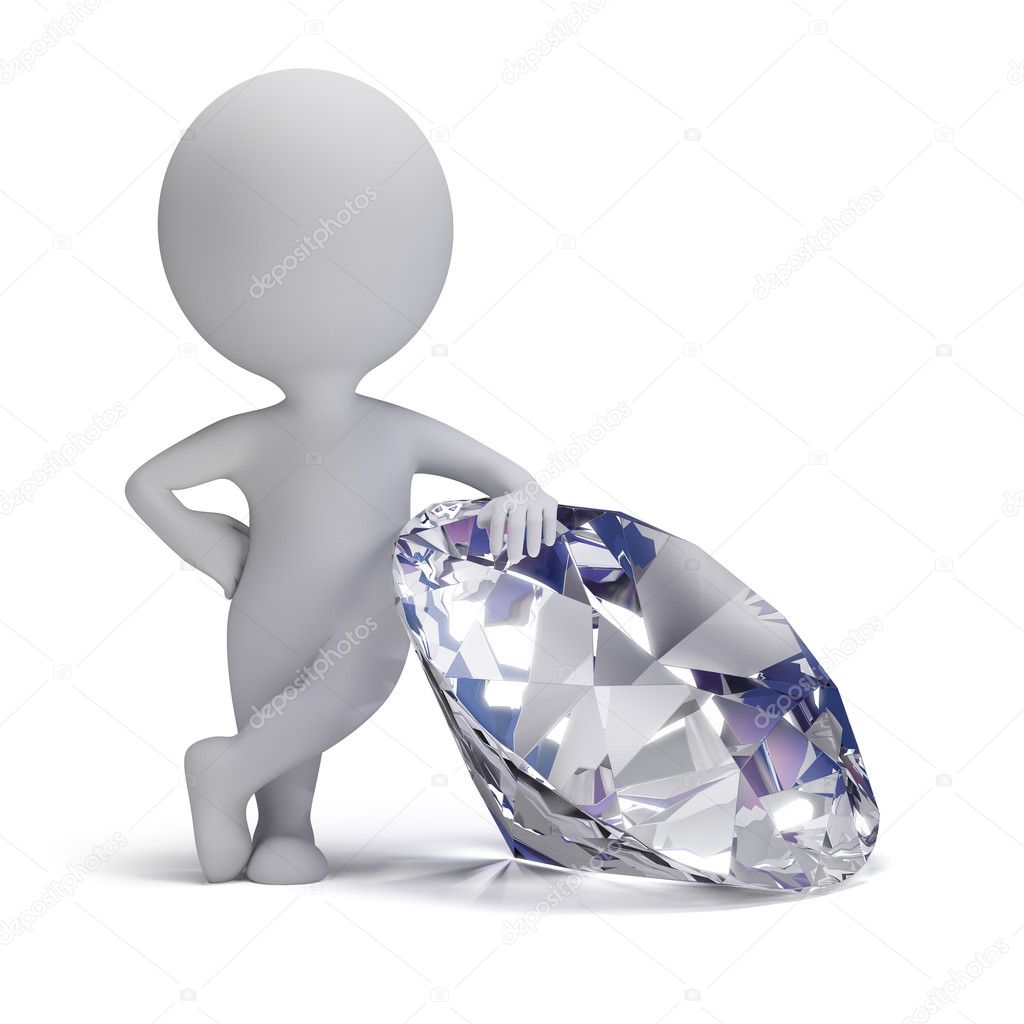 3d small - diamond