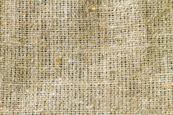 Ткань гогрубого фона из мешковины — стоковое фото