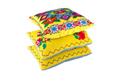 bir desenli yastıklar