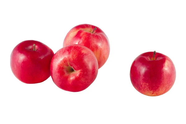 Obrázek ovoce červené sladkých zralých jablek — Stock fotografie