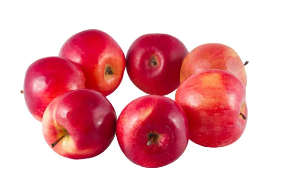 Bild der Frucht rote süße reife Äpfel — Stockfoto