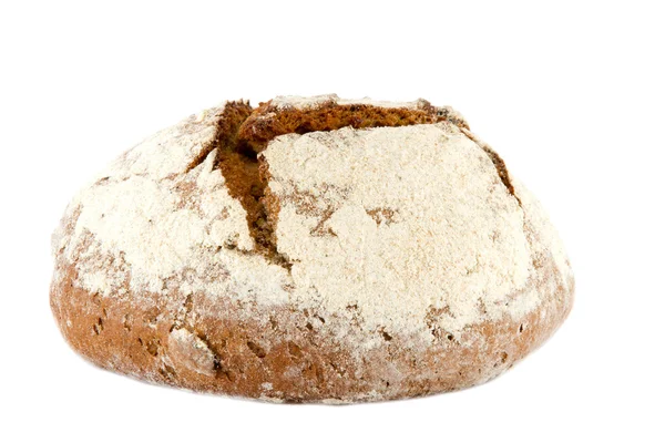 Čerstvě upečený bochník domácího žitného chleba — Stock fotografie