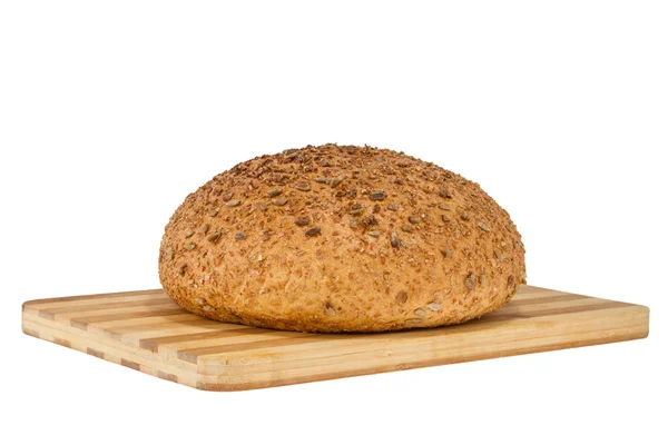 Homemade bread with sesame and sunflower seeds — Stock Photo, Image