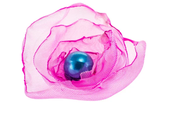 Image of beautiful artificial flower made of fabric — Stock Photo, Image