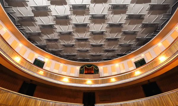 Image Auditorium Theater Balcony Ceiling Theater Box — стоковое фото