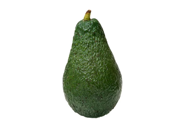 Image Large Avocado Fruit White Background — Stock Photo, Image