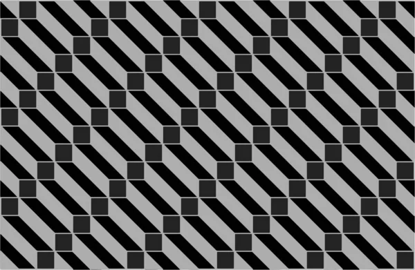 Διανυσματική Εικόνα Ενός Αφηρημένου Γκρι Φόντου Από Κύβους Και Ορθογώνια — Διανυσματικό Αρχείο