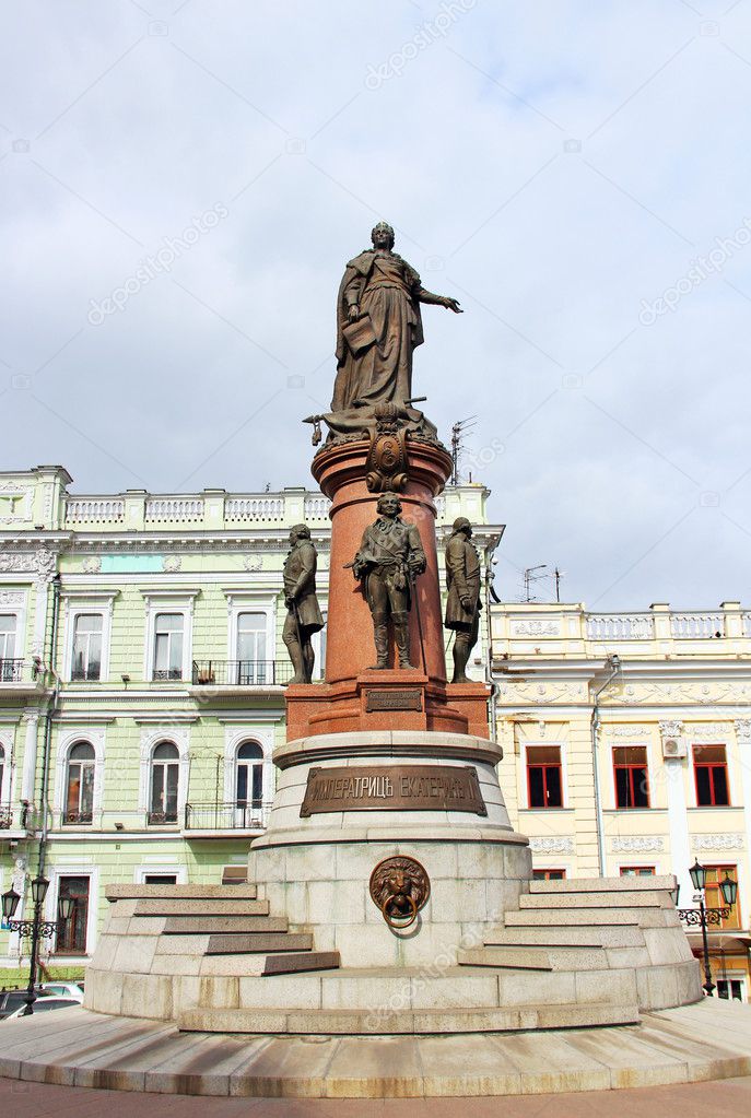 Catherine the Great monument, Odessa, Ukraine