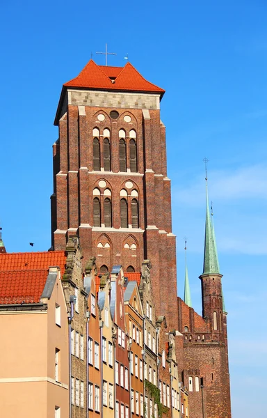 Iglesia de Santa María, Gdansk, Polonia — Foto de Stock