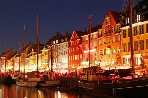 Nyhavn, Copenhagen, Denmark Royalty Free Stock Photos