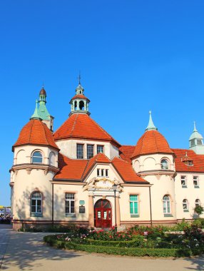 Balneology Building in Sopot, Poland clipart