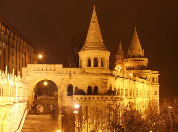 Fisherman 's Bastion in Budapest, Hungary — стоковое фото
