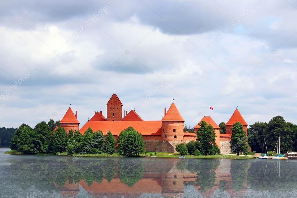 Trakai island castle, Lithuania