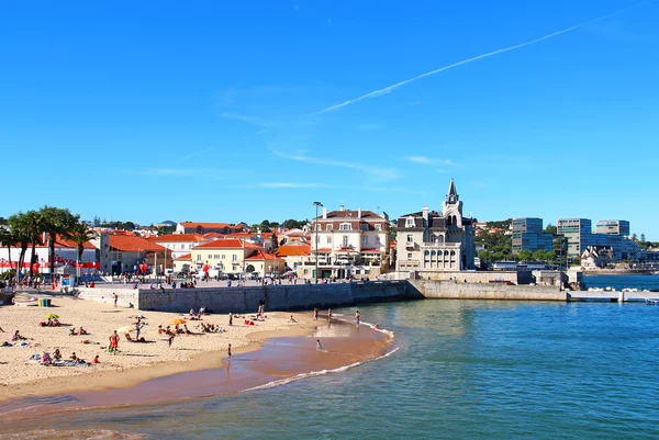 Strand in cascais, portugal — Stockfoto