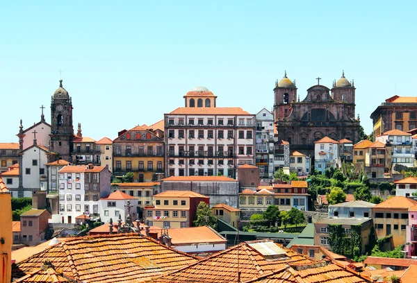 Porto óvárosában fekszik, Portugália — Stock Fotó