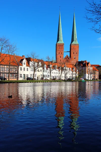 Katedrála v Lübeck, Německo — Stock fotografie