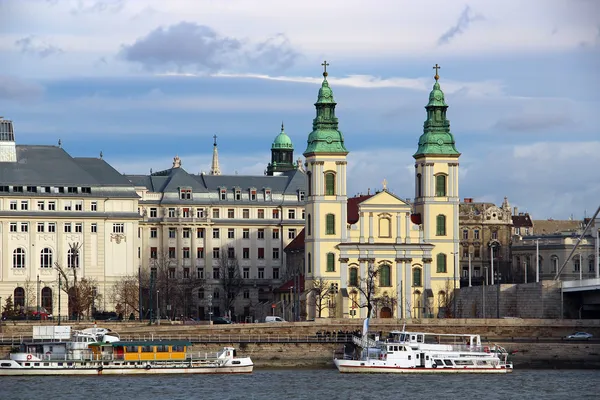 Belvarosi kościół parafialny, Budapeszt — Zdjęcie stockowe