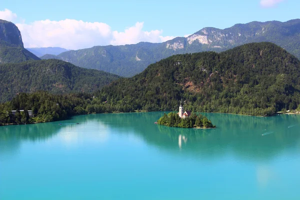 Sjön Bled, Slovenien — Stockfoto