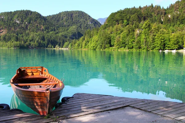 Sjön Bled, Slovenien — Stockfoto