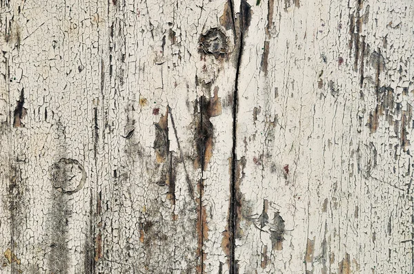 Obsolete painted wood — Stock Photo, Image