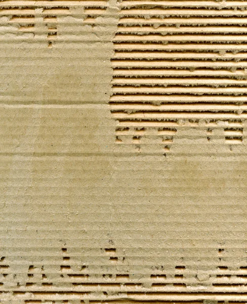 Ribbed cardboard — Stock Photo, Image