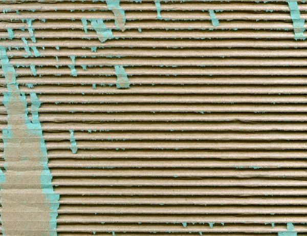 Ribbed cardboard — Stock Photo, Image