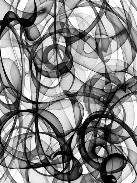 Abstrakt svart och vit bakgrund — Stockfoto