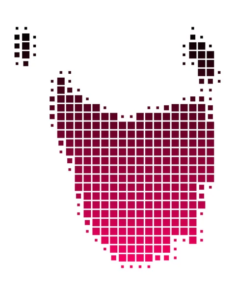 Mapa online de Tasmania — Archivo Imágenes Vectoriales