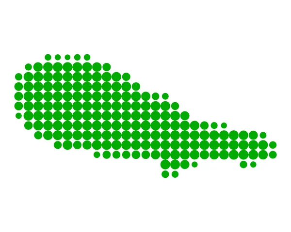 O mapa de Pico — Vetor de Stock