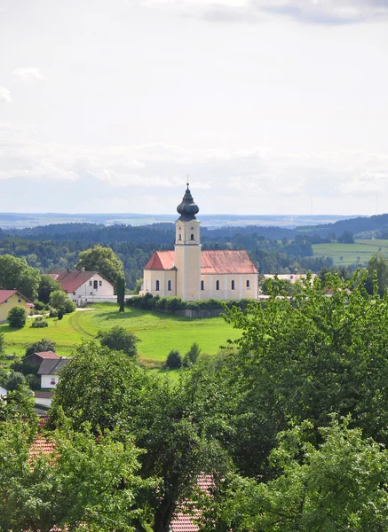 Curch Saint Stephanus in Lalling, Bavaria — Stock Photo, Image