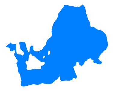 Chiemsee Gölü Haritası