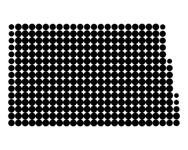 Kuzey Dakota Haritası