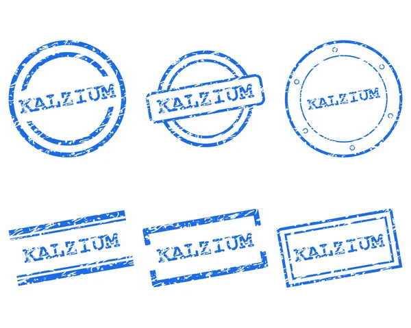 Kalzium スタンプ — ストックベクタ