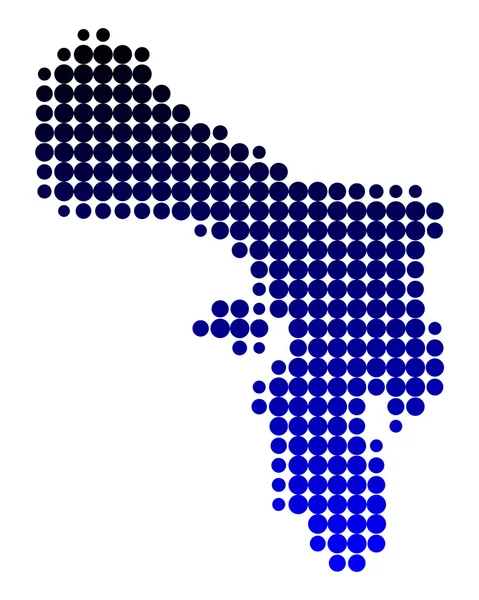 Χάρτης του Μποναίρ — Διανυσματικό Αρχείο