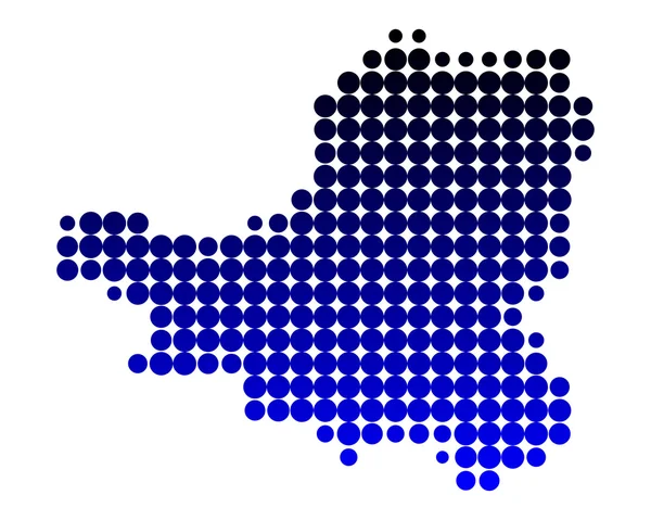 O mapa de Schwyz —  Vetores de Stock