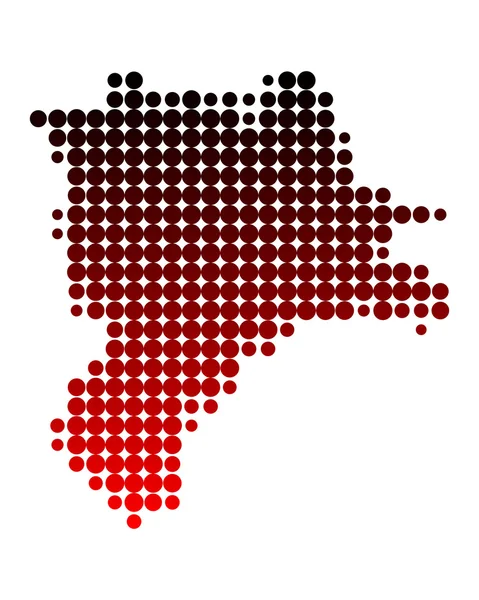 O mapa de Lucerna —  Vetores de Stock