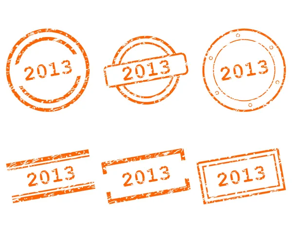 Stamps 2013 — Stock Vector