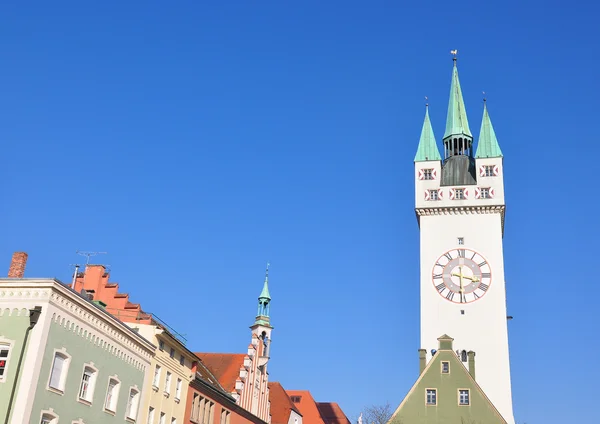 Toren in straubing, Beieren — Stockfoto