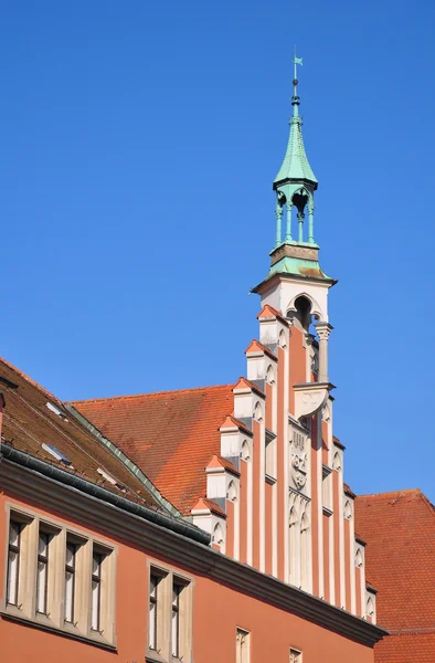 Stadhuis in straubing, Beieren — Stockfoto