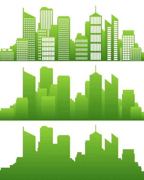 Ciudad Skyline — Vector de stock