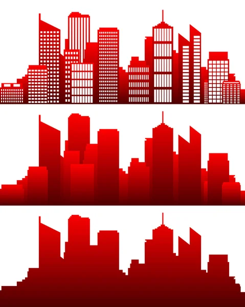 Skyline de ville — Image vectorielle