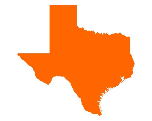 Mapa Texas — Wektor stockowy