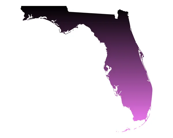 Map of Florida — Stock Vector