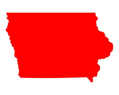 Iowa Haritası
