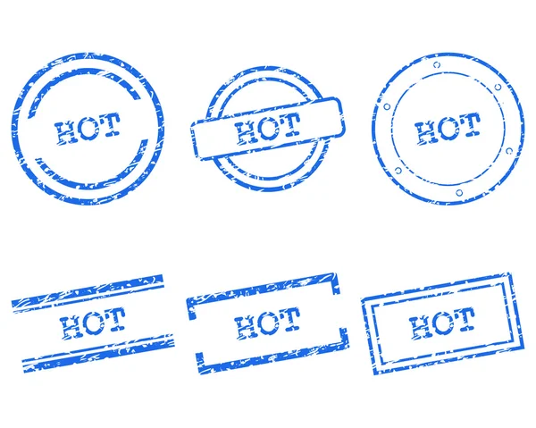 Sıcak pullar — Stok Vektör