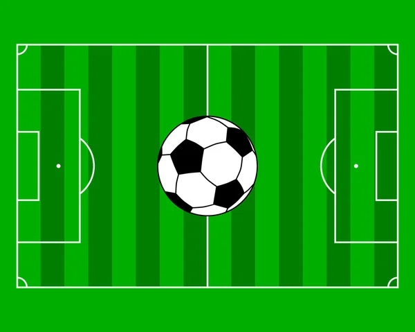 Футбольне поле — стоковий вектор