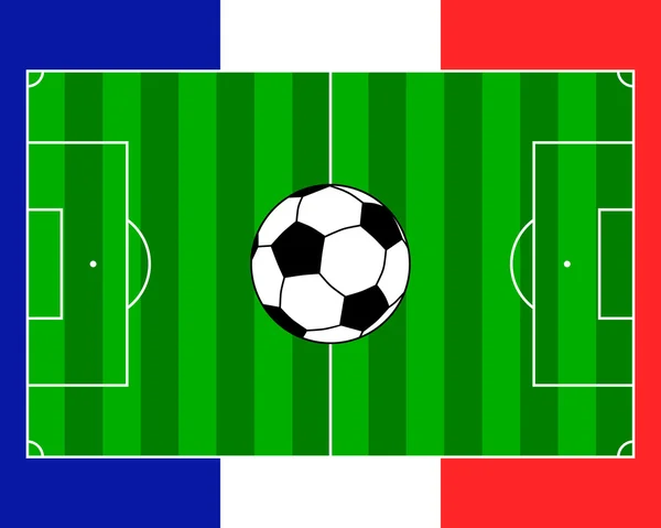 Соккерфилд Франция — стоковый вектор