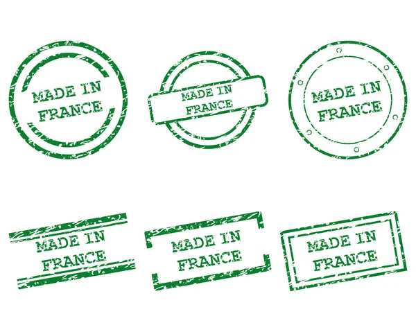 W Francji znaczki — Wektor stockowy